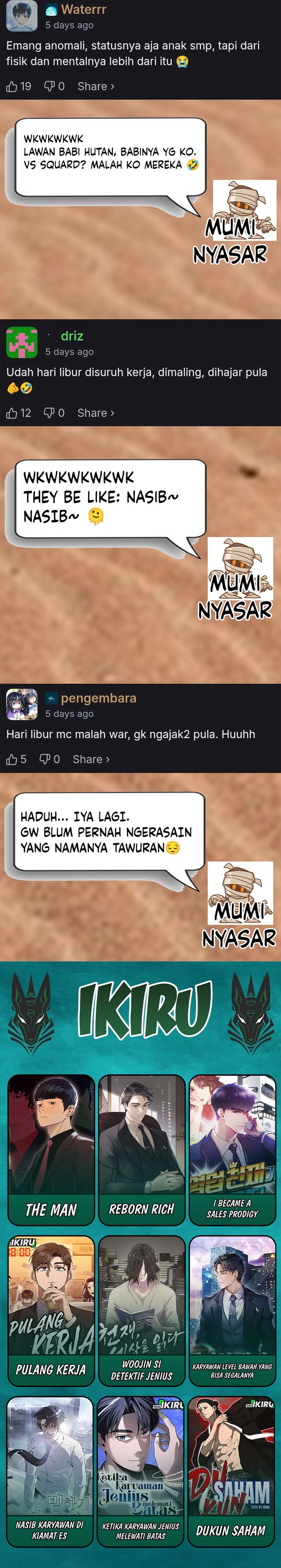 The Genius Decided to Live an Ordinary Life Chapter 50 Bahasa Indonesia