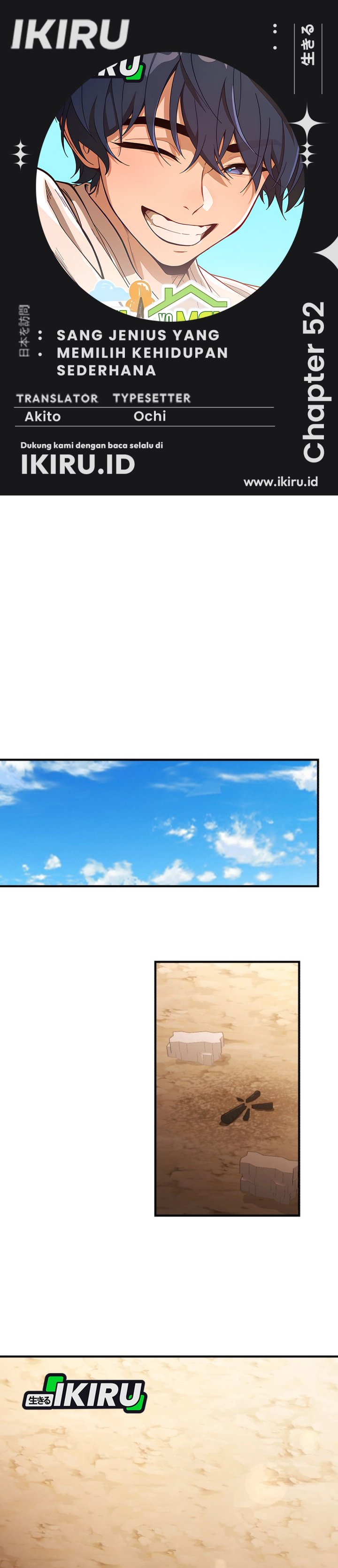 The Genius Decided to Live an Ordinary Life Chapter 52 Bahasa Indonesia