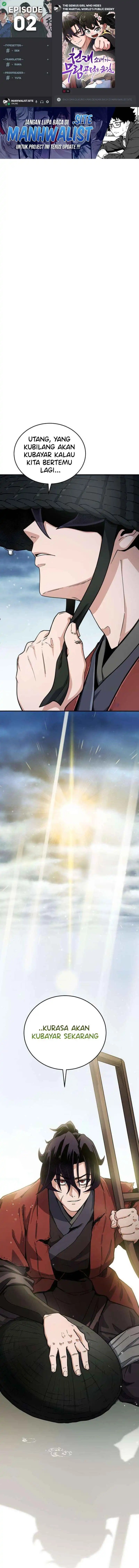 The Genius Girl Who Hides the Martial World’s Public Enemy chapter 2