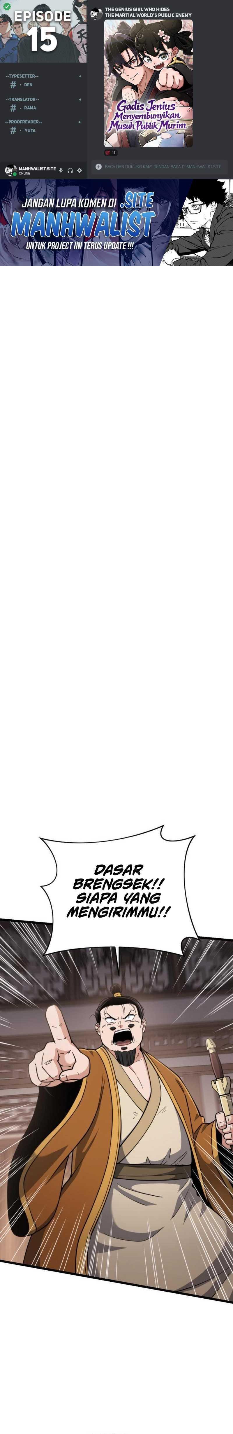 The Genius Girl Who Hides the Martial World’s Public Enemy chapter 16