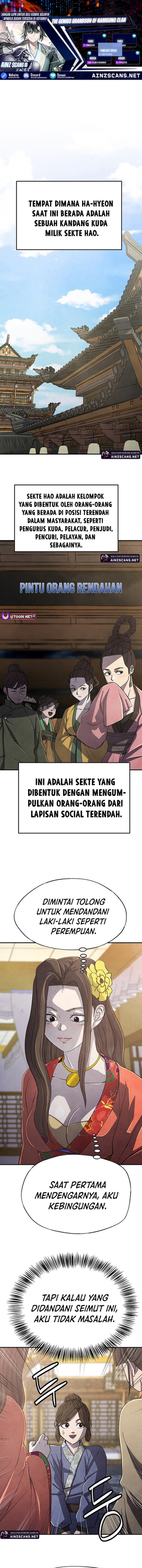 The Genius Grandson of Namgung Clan Chapter 68 Bahasa Indonesia