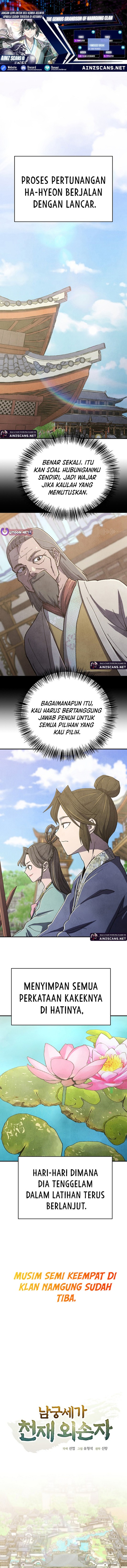 The Genius Grandson of Namgung Clan chapter 75