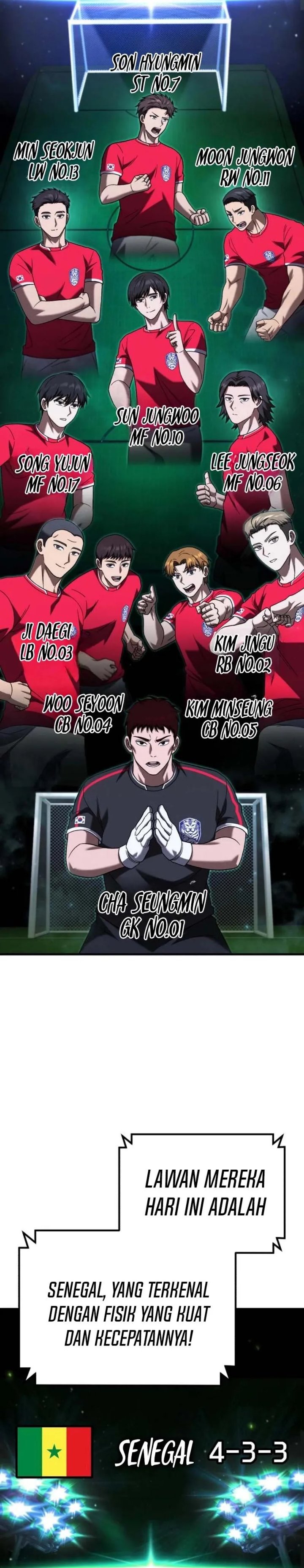 The Genius Midfielder’s Pass Is Special Chapter 32 Bahasa Indonesia