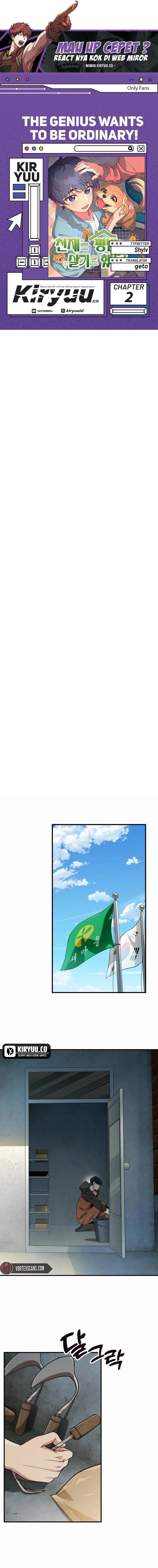 The Genius Wants to be Ordinary! Chapter 02 Bahasa Indonesia