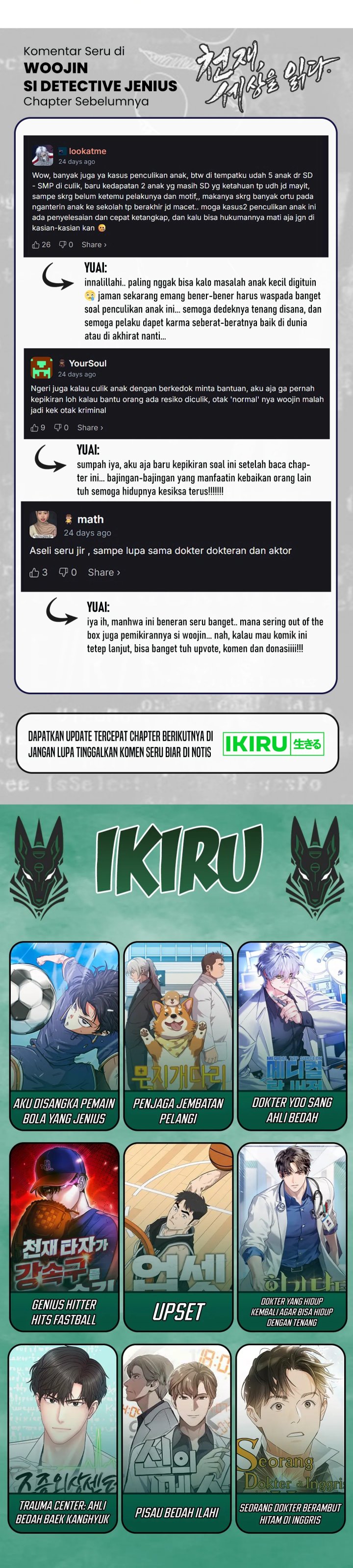 The Genius Who Sees Through the World Chapter 40 Bahasa Indonesia