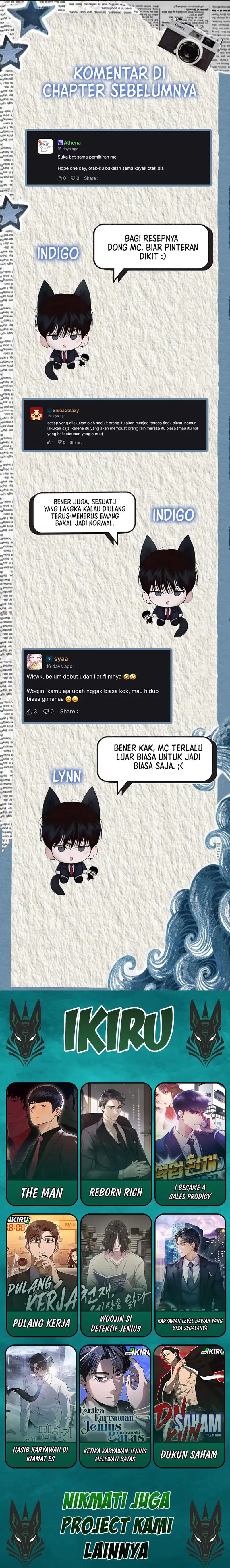 The Genius Who Sees Through the World Chapter 42 Bahasa Indonesia