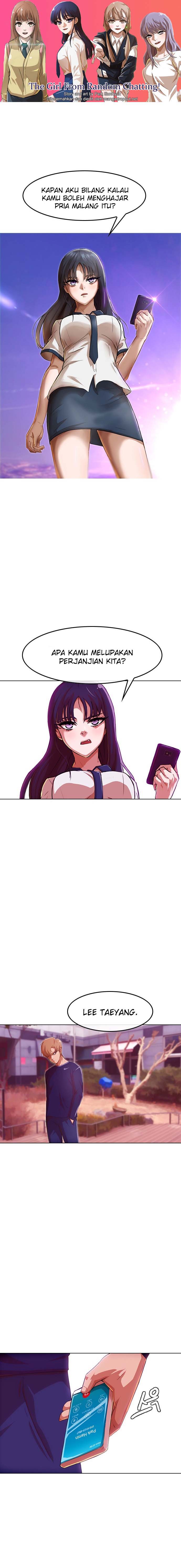 The Girl From Random Chatting! Chapter 73 Bahasa Indonesia
