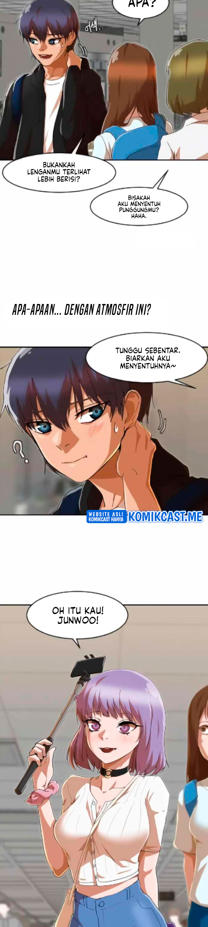 The Girl From Random Chatting! Chapter 242 Bahasa Indonesia