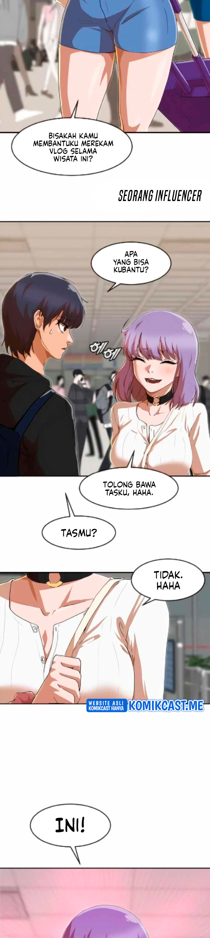 The Girl From Random Chatting! Chapter 242 Bahasa Indonesia
