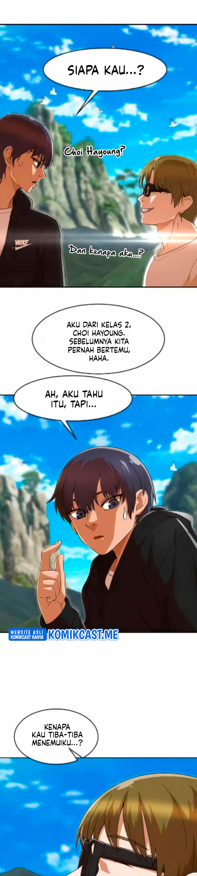 The Girl From Random Chatting! Chapter 242 Bahasa Indonesia