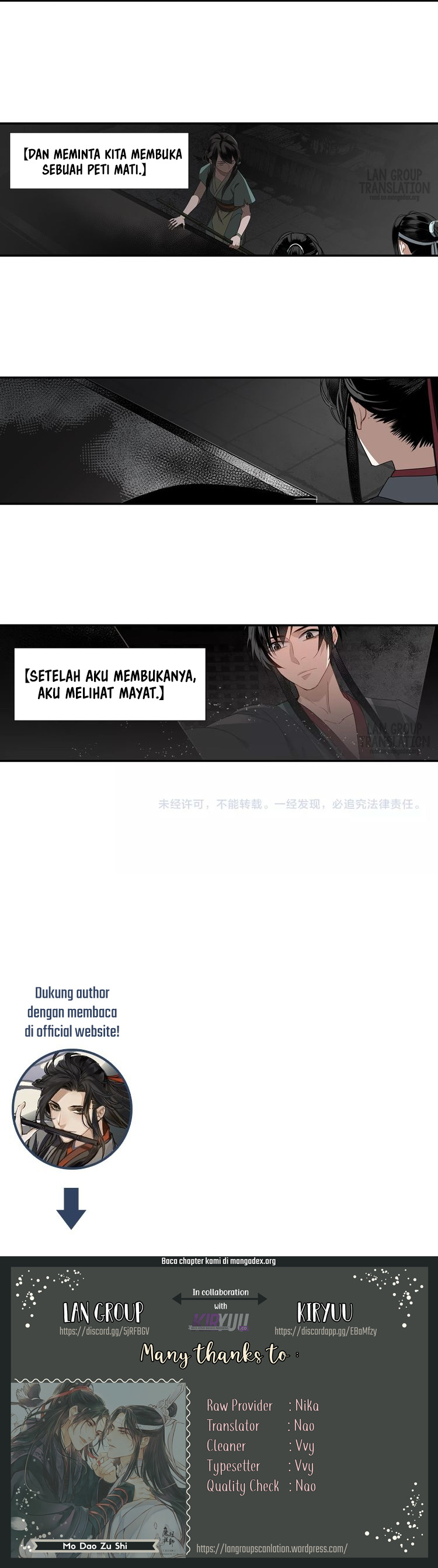 The Grandmaster of Demonic Cultivation Chapter 84 Bahasa Indonesia