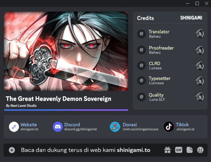 The Great Heavenly Demon Sovereign Chapter 12 Bahasa Indonesia