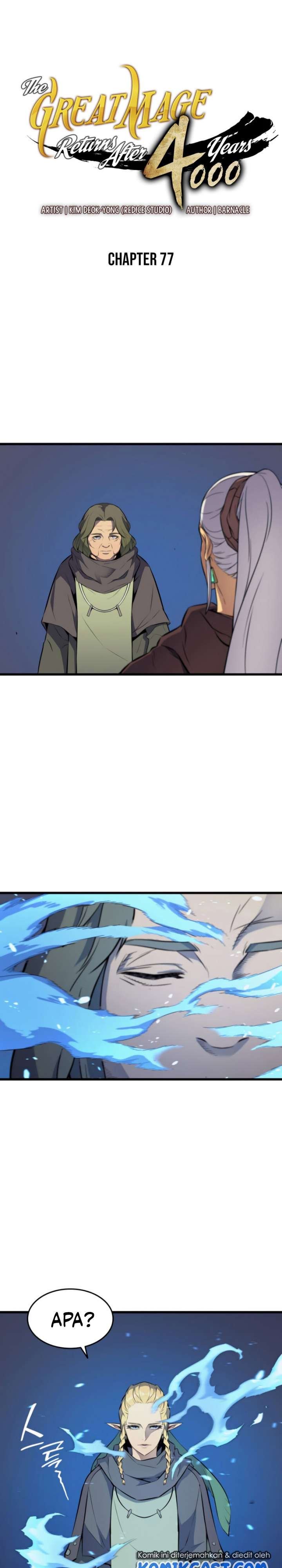 The Great Mage Returns After 4000 Years Chapter 77 Bahasa Indonesia