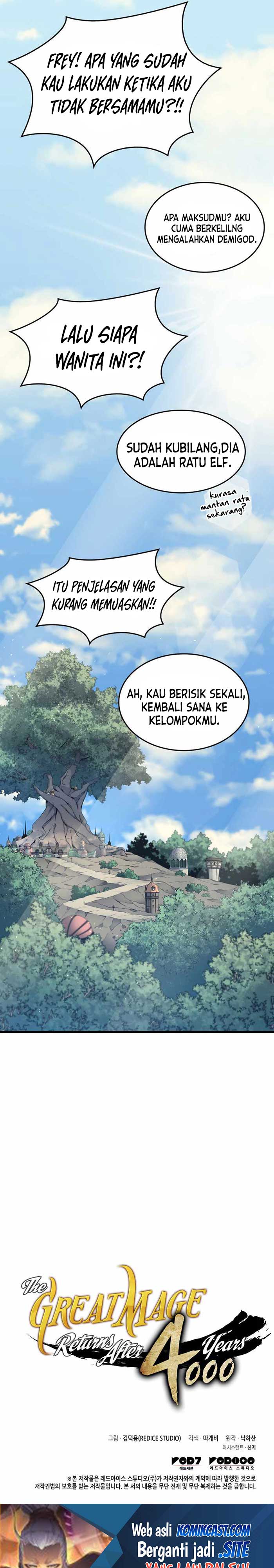 The Great Mage Returns After 4000 Years Chapter 127 Bahasa Indonesia