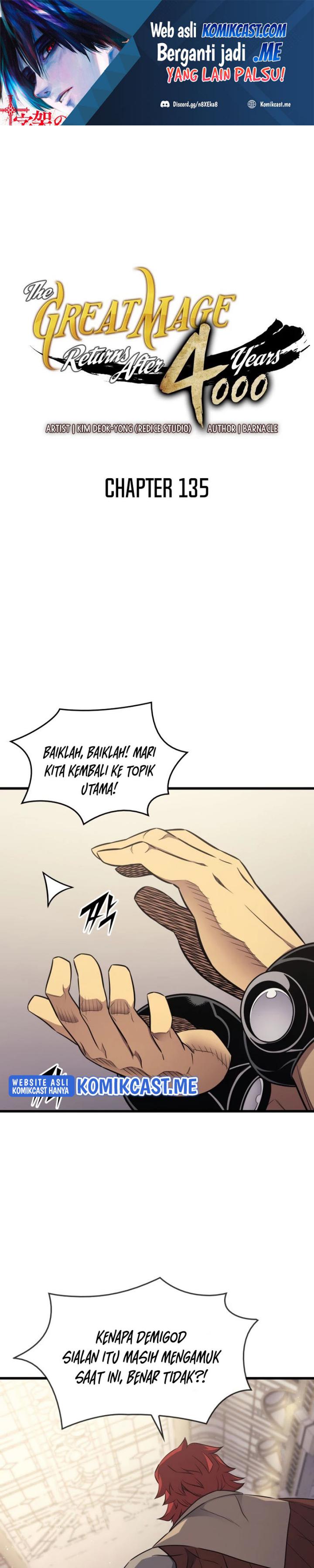 The Great Mage Returns After 4000 Years chapter 135