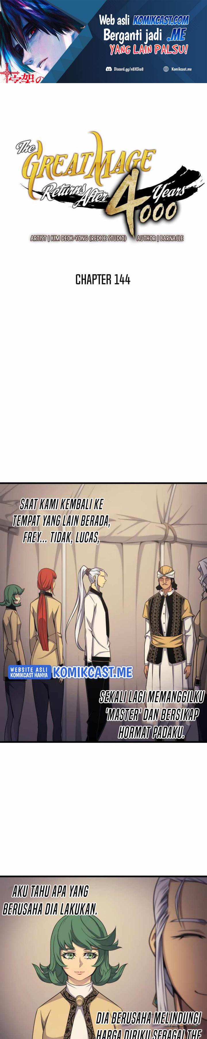 The Great Mage Returns After 4000 Years chapter 144