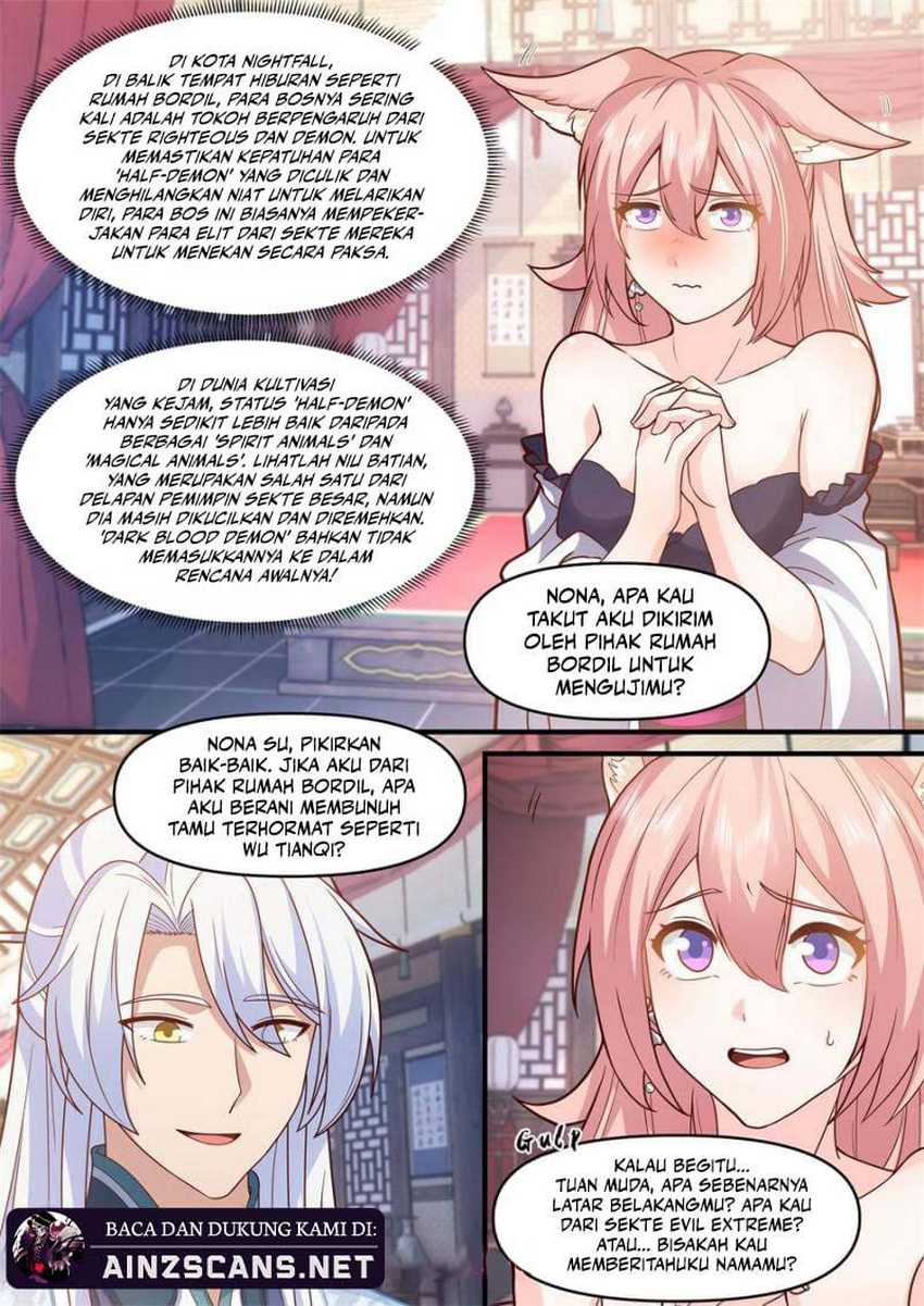 The Great Villain Senior Brother and All of His Yandere Junior Sisters Chapter 147 Bahasa Indonesia