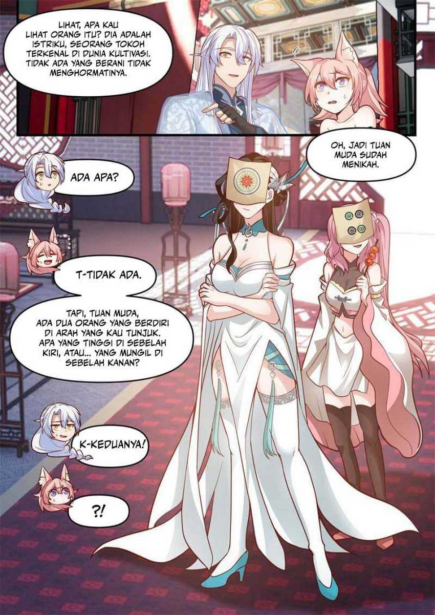 The Great Villain Senior Brother and All of His Yandere Junior Sisters Chapter 147 Bahasa Indonesia