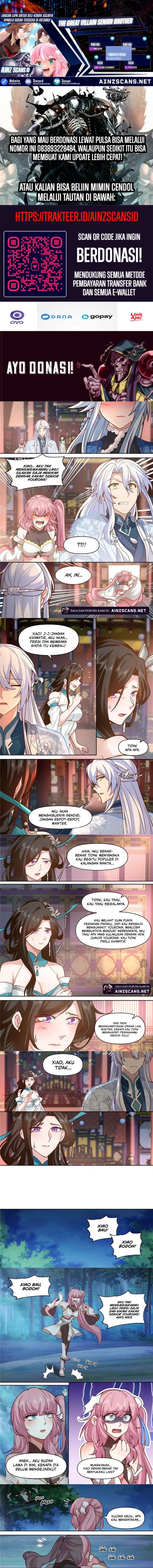 The Great Villain Senior Brother and All of His Yandere Junior Sisters Chapter 156 Bahasa Indonesia