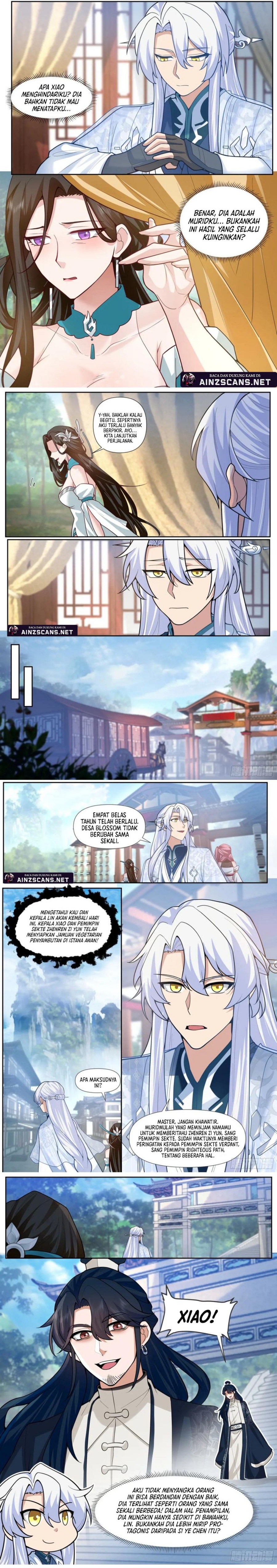 The Great Villain Senior Brother and All of His Yandere Junior Sisters Chapter 161 Bahasa Indonesia