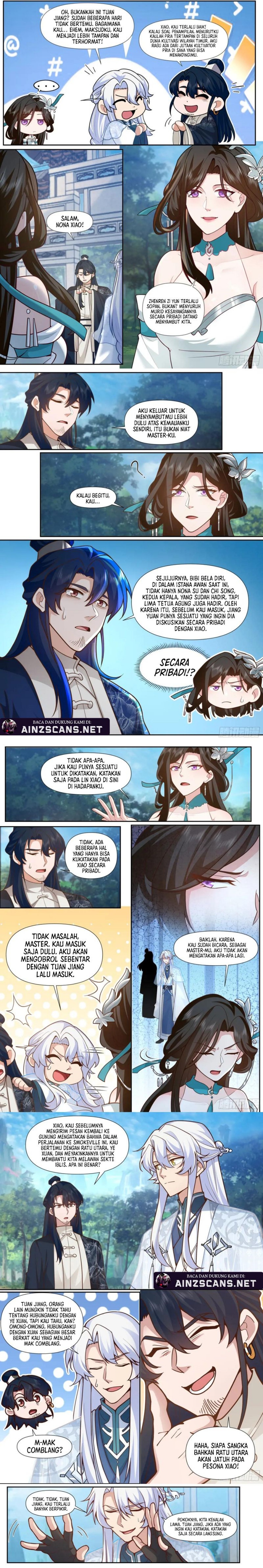 The Great Villain Senior Brother and All of His Yandere Junior Sisters Chapter 161 Bahasa Indonesia