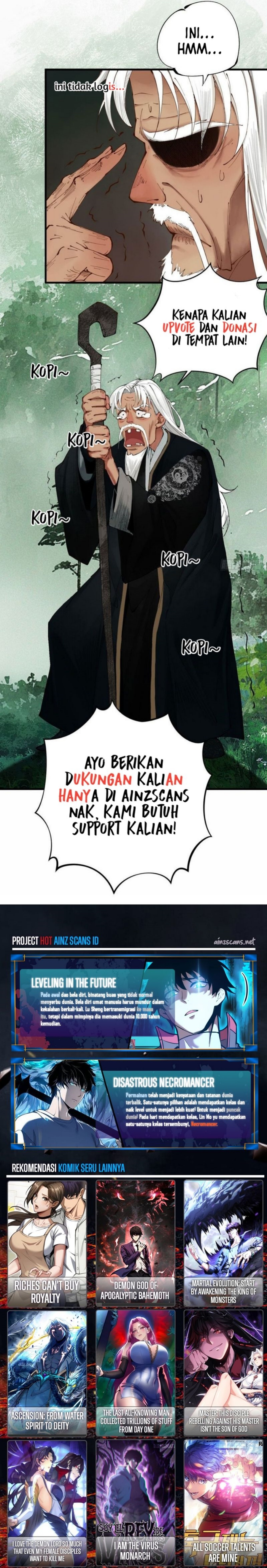 The Great Villain Senior Brother and All of His Yandere Junior Sisters Chapter 161 Bahasa Indonesia