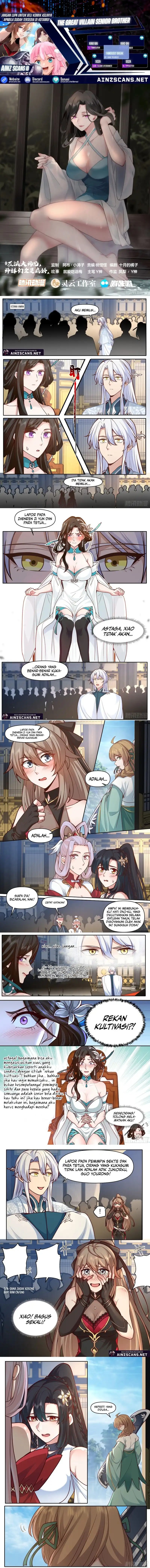 The Great Villain Senior Brother and All of His Yandere Junior Sisters Chapter 165 Bahasa Indonesia