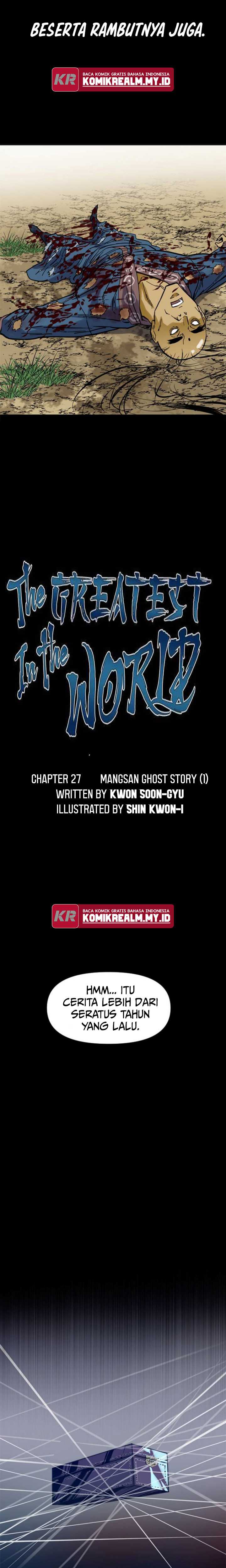 The Greatest in the World Chapter 27 Bahasa Indonesia