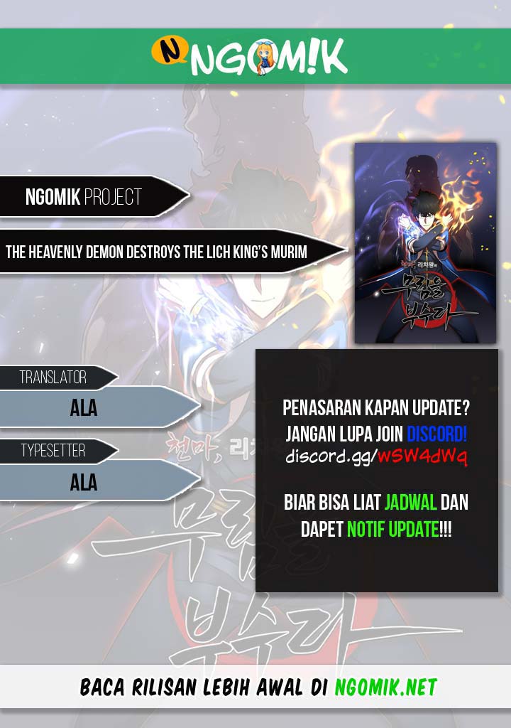 The Heavenly Demon Destroys the Lich King’s Murim Chapter 44 Bahasa Indonesia