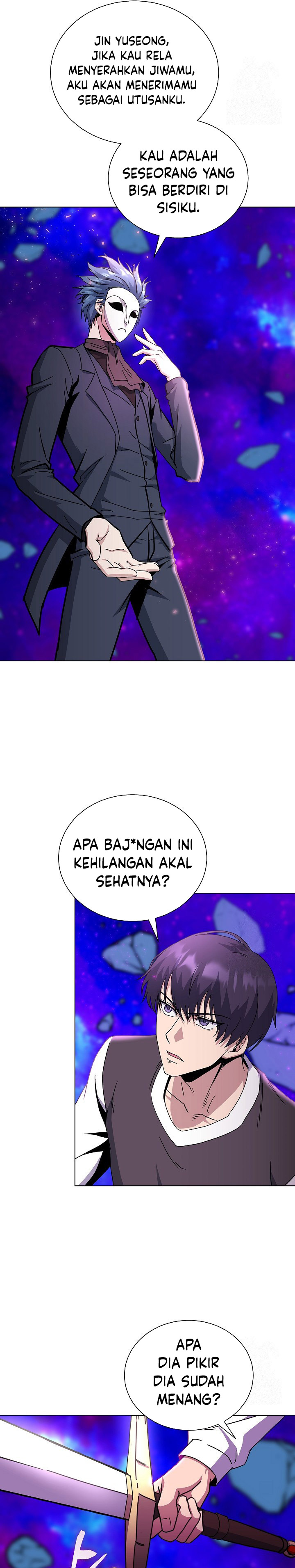 The Heavenly Demon Lord Who Doesn’t Want to Level Up Chapter 63 Bahasa Indonesia