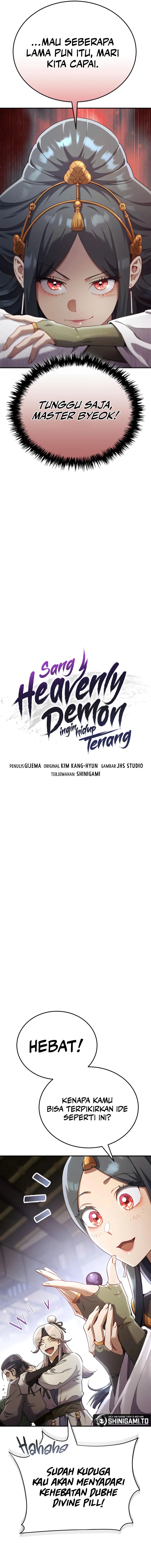 The Heavenly Demon Wants A Quiet Life Chapter 56 Bahasa Indonesia