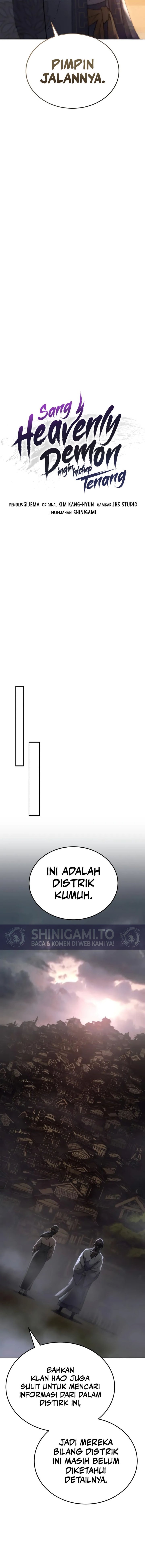 The Heavenly Demon Wants A Quiet Life Chapter 59 Bahasa Indonesia
