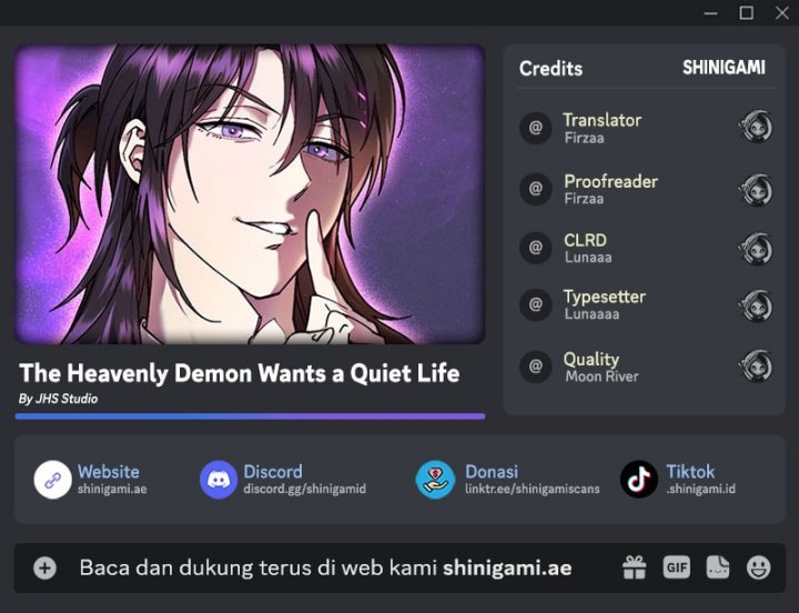 The Heavenly Demon Wants A Quiet Life chapter 60