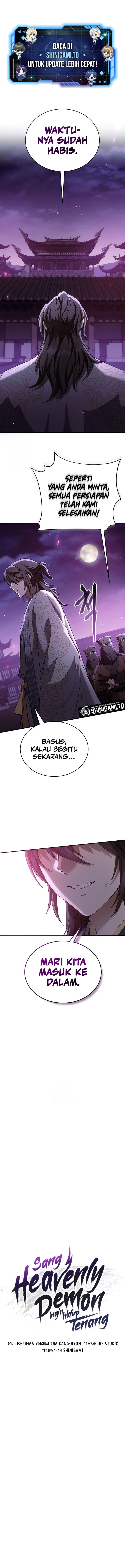 The Heavenly Demon Wants A Quiet Life Chapter 62 Bahasa Indonesia