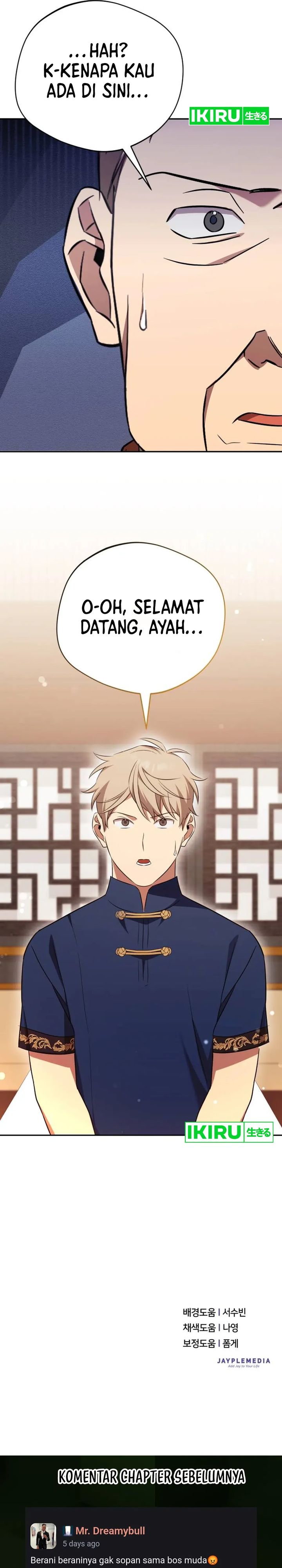 The Heavenly Demon Will Give You a Massage Chapter 73 Bahasa Indonesia