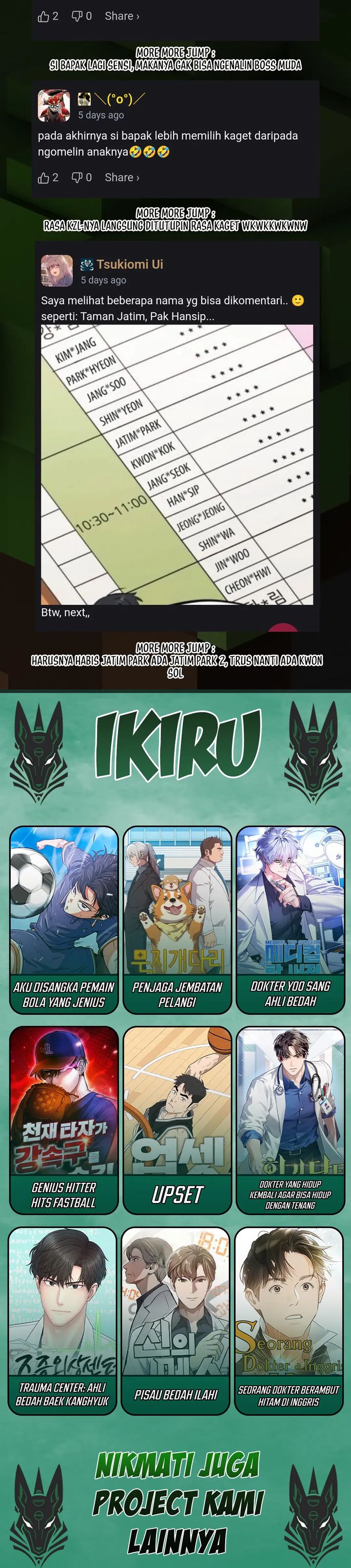 The Heavenly Demon Will Give You a Massage Chapter 73 Bahasa Indonesia