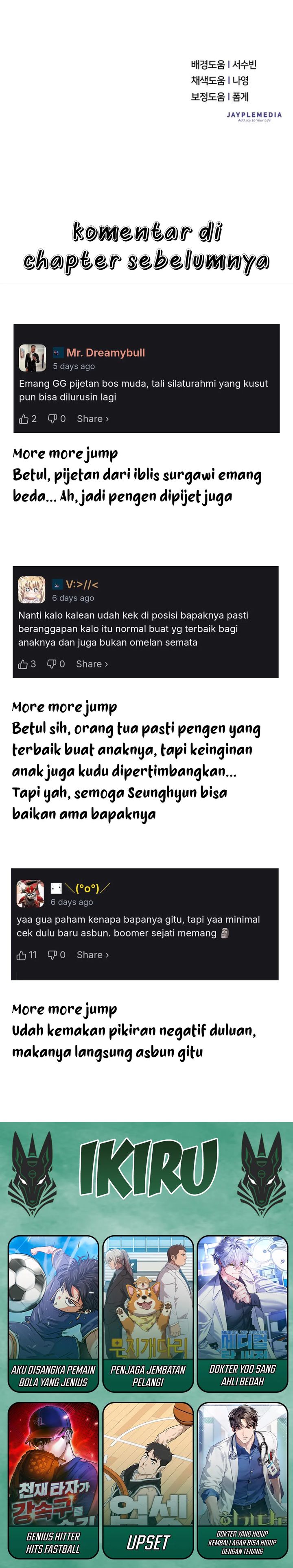 The Heavenly Demon Will Give You a Massage Chapter 74 Bahasa Indonesia