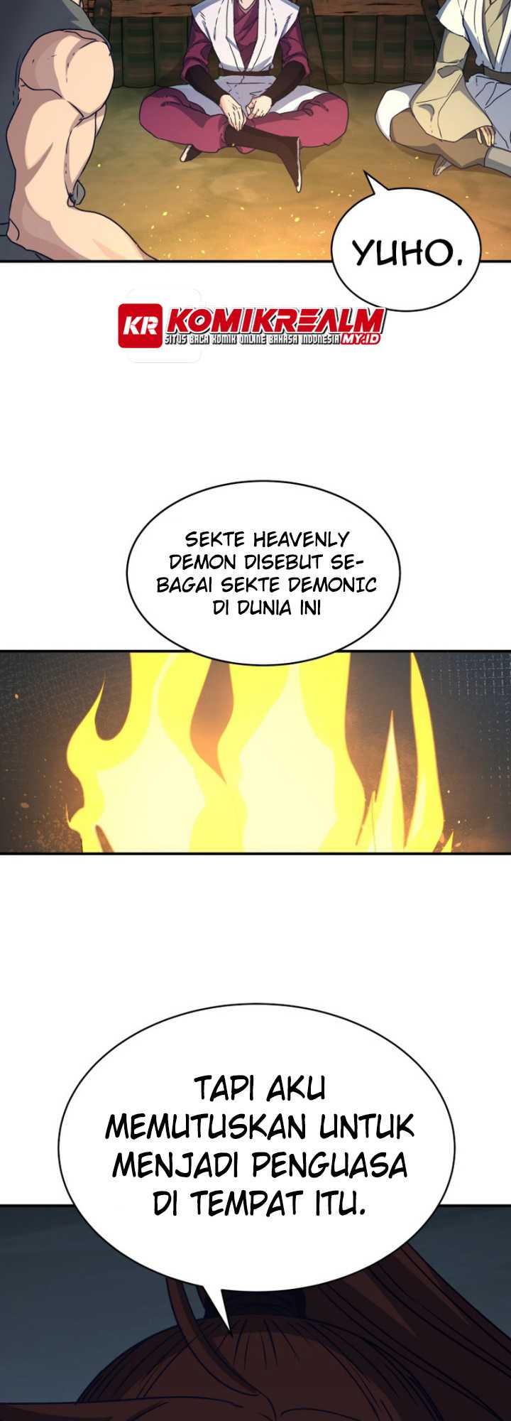 The Heavenly Demon Will Turn the World Upside Down Chapter 35 Bahasa Indonesia