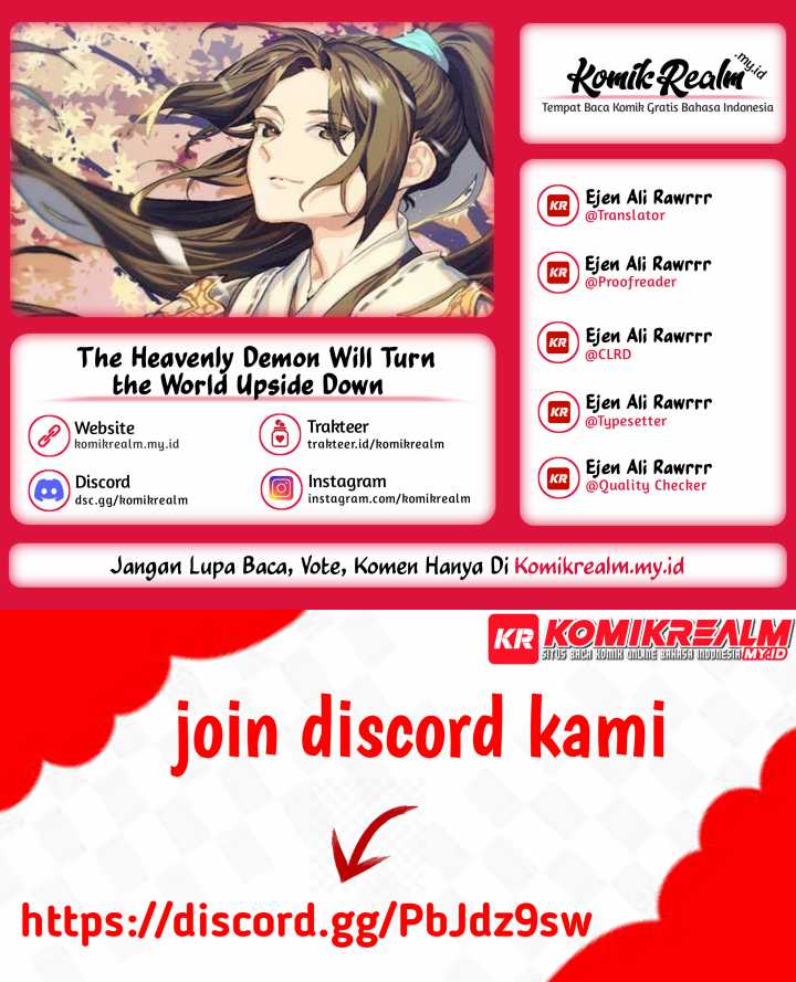 The Heavenly Demon Will Turn the World Upside Down Chapter 50 Bahasa Indonesia