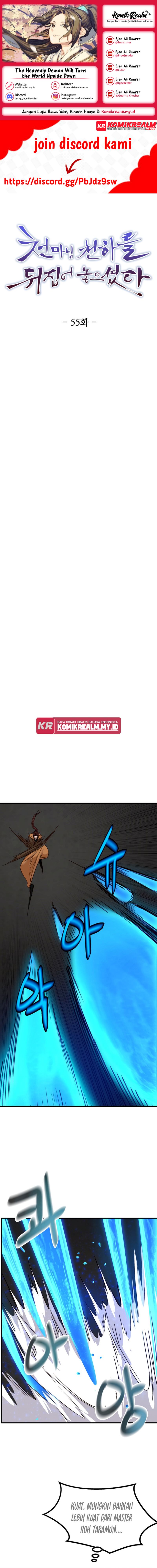 The Heavenly Demon Will Turn the World Upside Down Chapter 56 Bahasa Indonesia