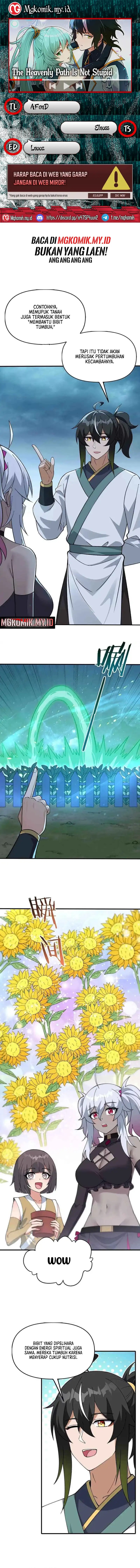 The Heavenly Path Is Not Stupid Chapter 157 Bahasa Indonesia