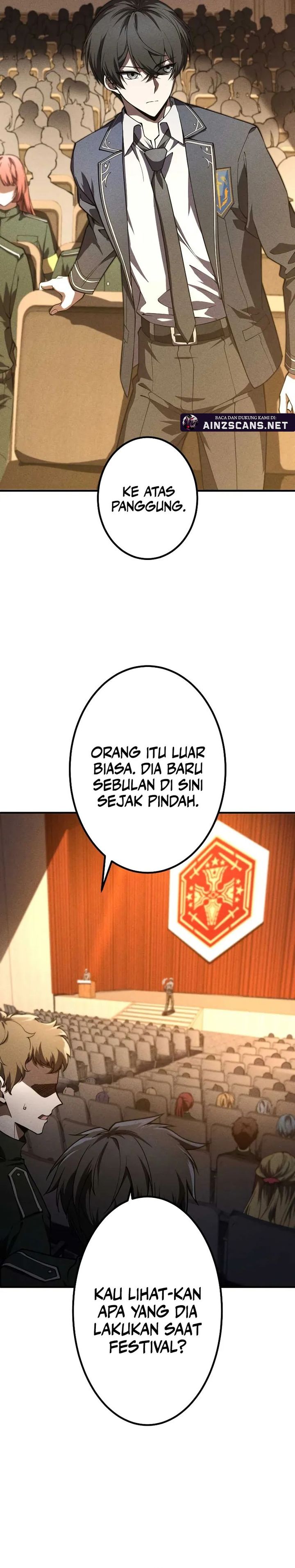 The Hero Starts Over at the Academy Chapter 24 Bahasa Indonesia