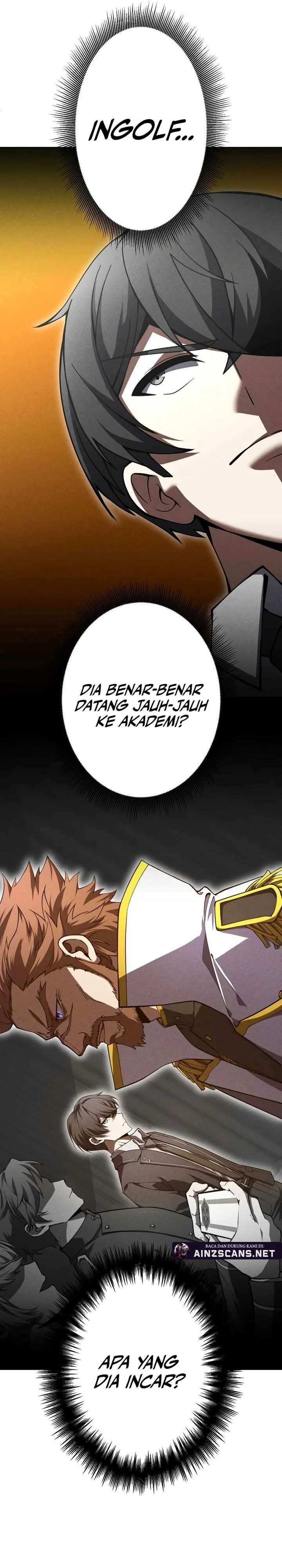 The Hero Starts Over at the Academy Chapter 24 Bahasa Indonesia