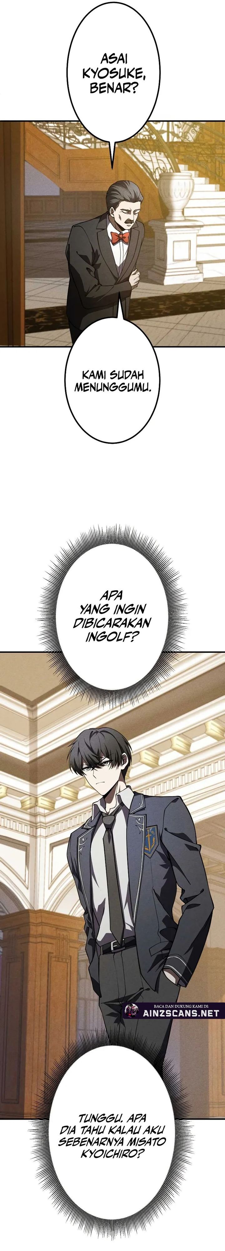 The Hero Starts Over at the Academy Chapter 24 Bahasa Indonesia