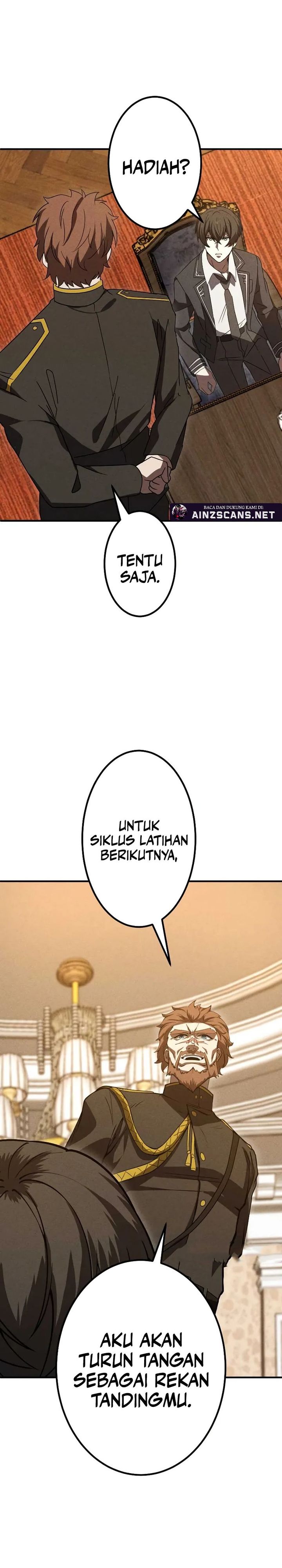 The Hero Starts Over at the Academy Chapter 24 Bahasa Indonesia