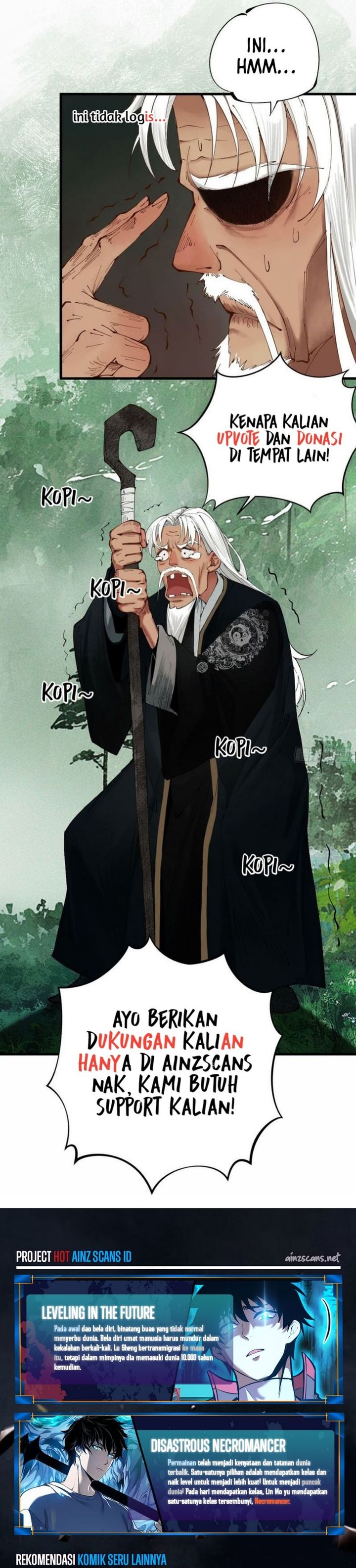 The Hero Starts Over at the Academy Chapter 24 Bahasa Indonesia