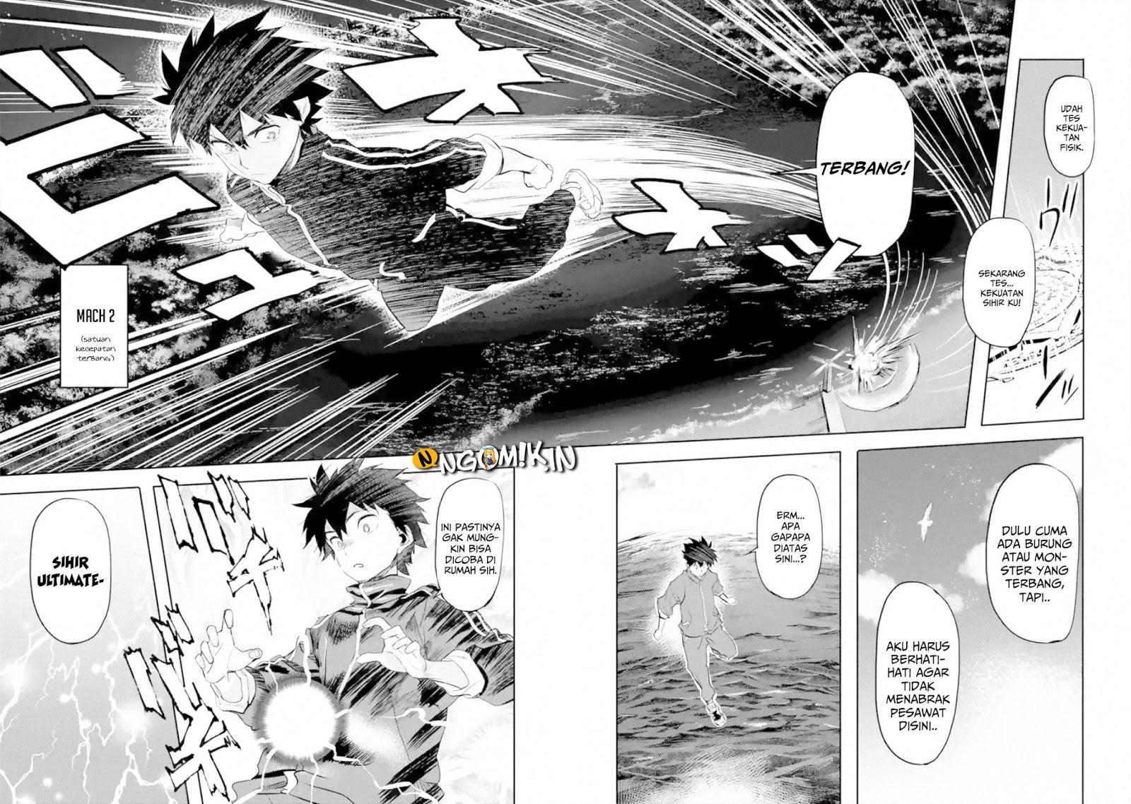The Hero Who Returned Remains the Strongest in the Modern World Chapter 01.3 Bahasa Indonesia