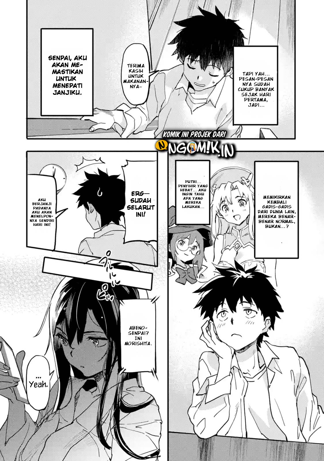 The Hero Who Returned Remains the Strongest in the Modern World Chapter 03.4 Bahasa Indonesia