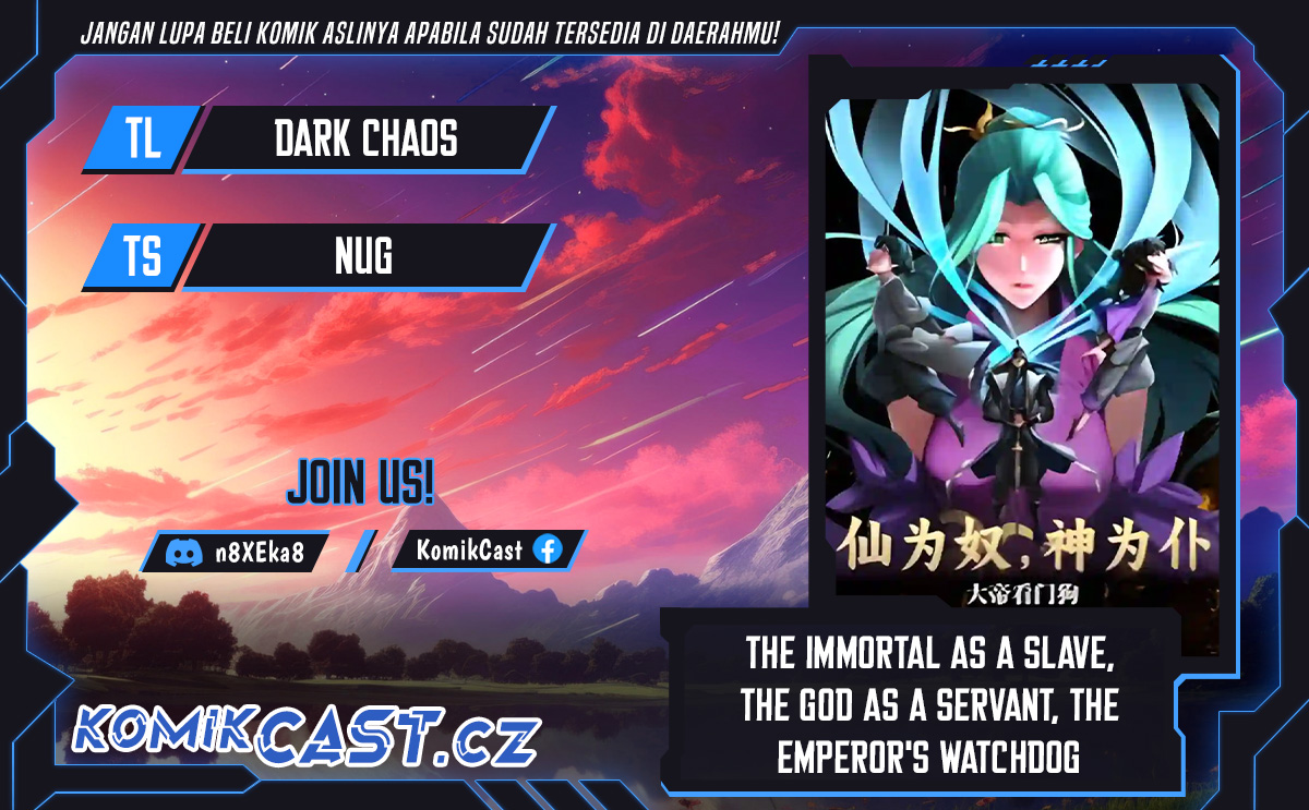 The Immortal as a Slave, the God as a Servant, the Emperor’s Watchdog chapter 7