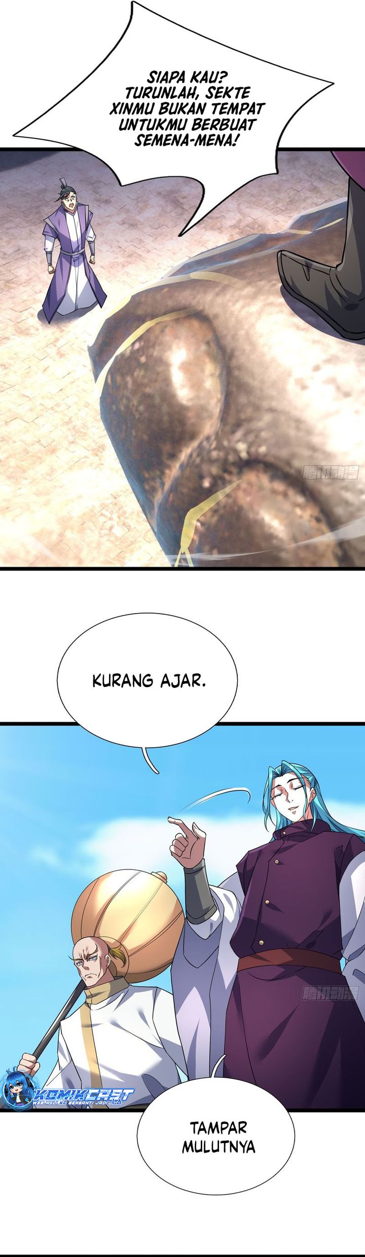 The Immortal as a Slave, the God as a Servant, the Emperor’s Watchdog Chapter 09 Bahasa Indonesia